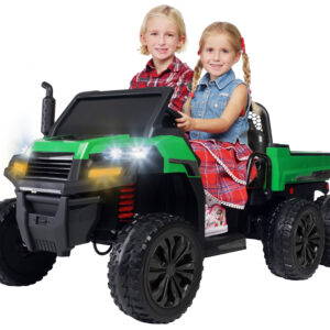 UTV-Kinder-Elektroauto A730 mit 6x4 Vierradantrieb, 2-Sitzer, Kippmulde, Fernbedienung, EVA-Reifen