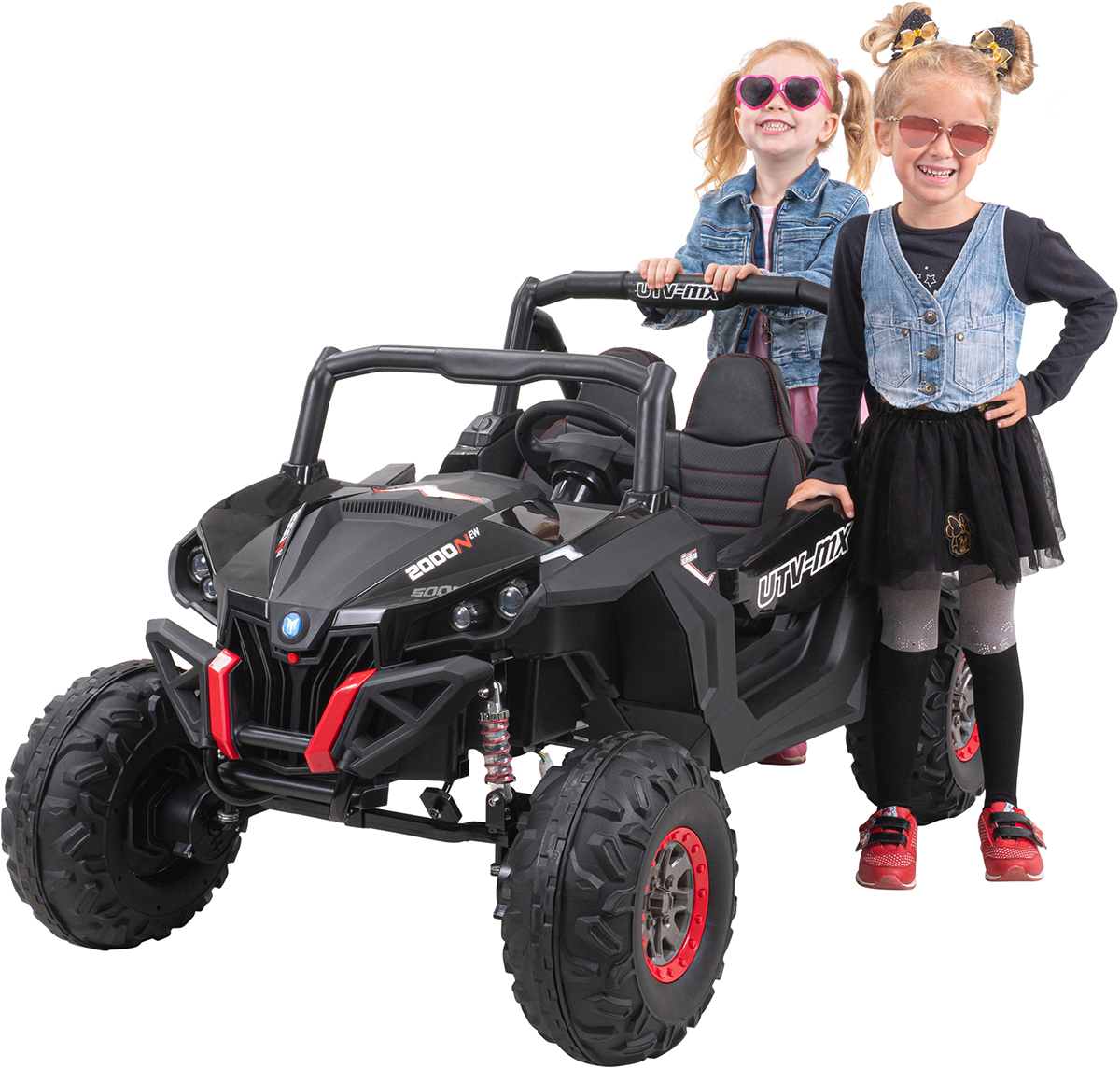 Kinder-Elektroauto UTV Buggy MX Allrad 4x4 – Bild 18