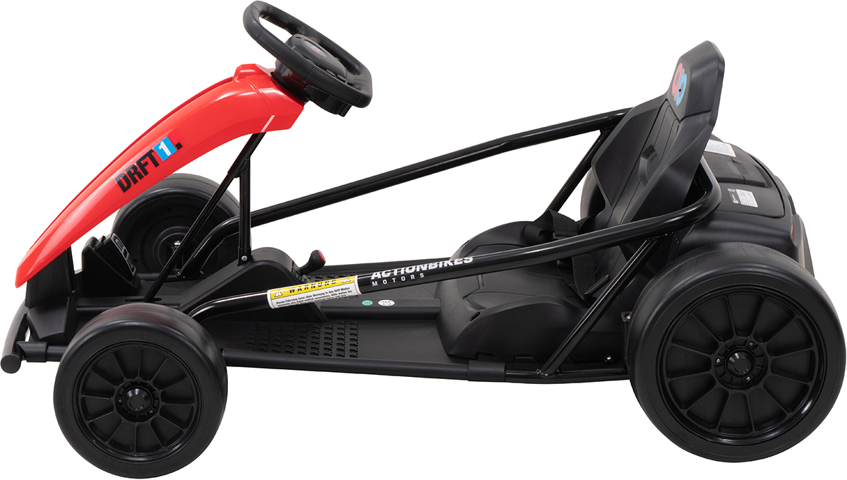 Drift-Kart SX1968, Drift-Scooter Go-Kart 700 Watt, EVA-Weichgummireifen vorne, Bremsautomatik – Bild 9
