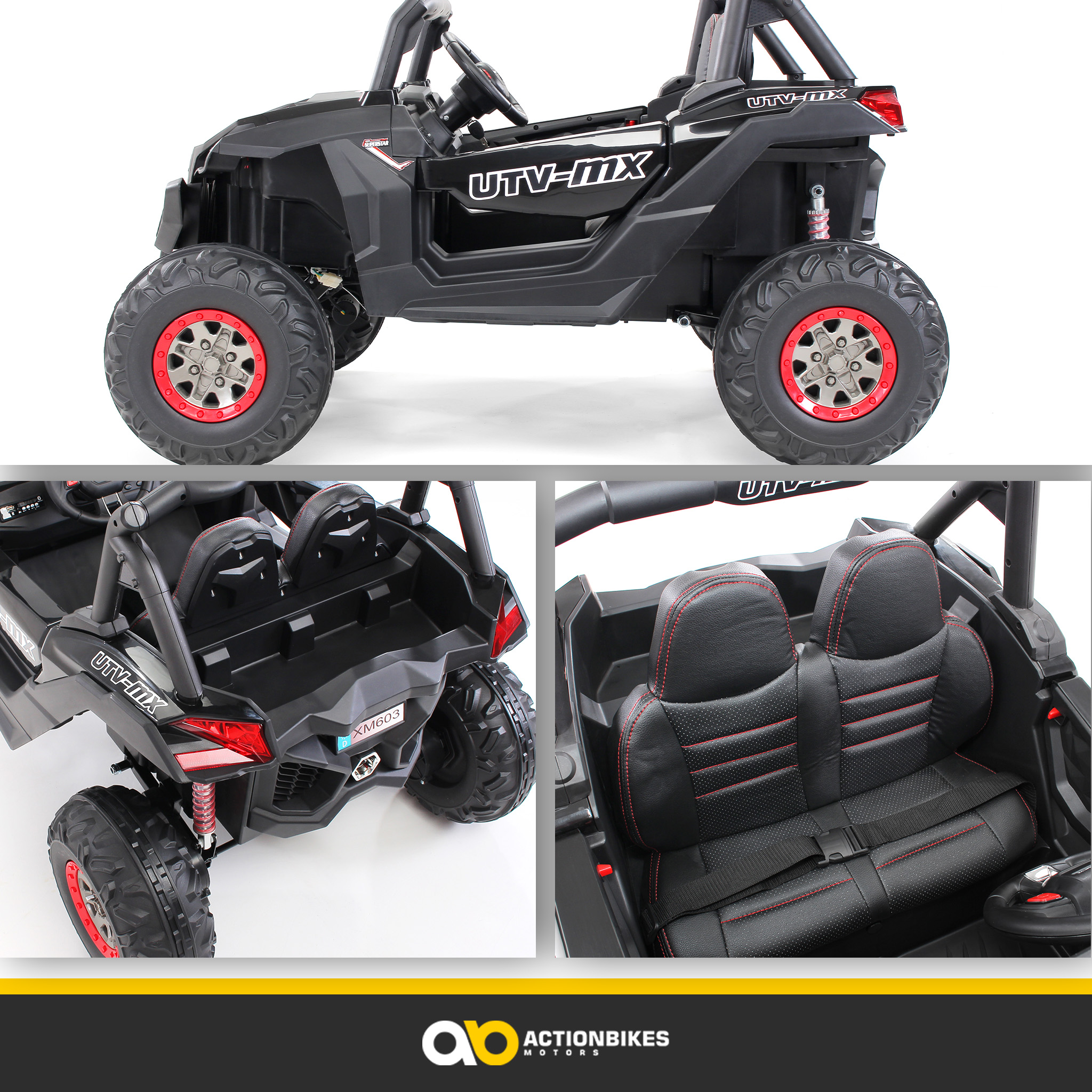 Kinder-Elektroauto UTV Buggy MX Allrad 4x4 – Bild 19