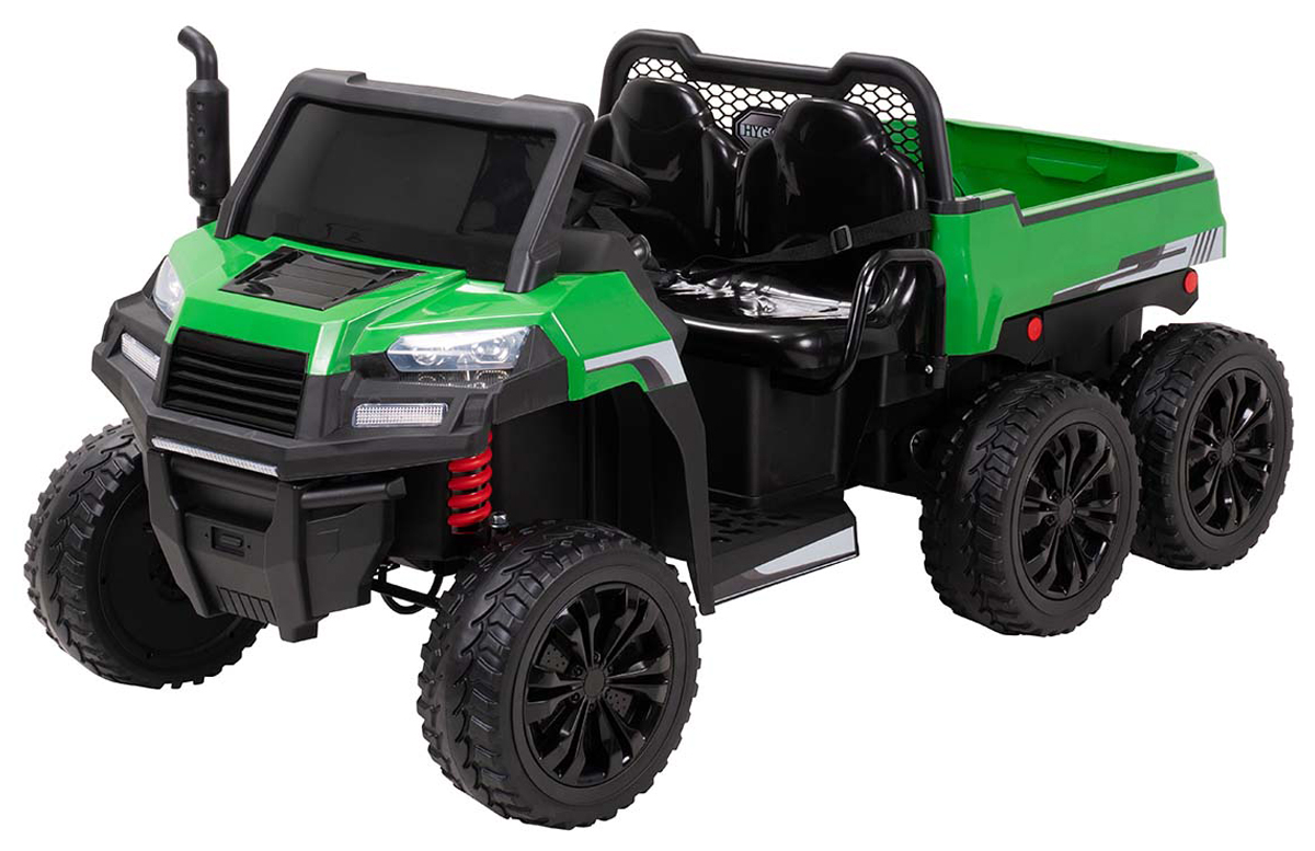 UTV-Kinder-Elektroauto A730 mit 6x4 Vierradantrieb, 2-Sitzer, Kippmulde, Fernbedienung, EVA-Reifen – Bild 6