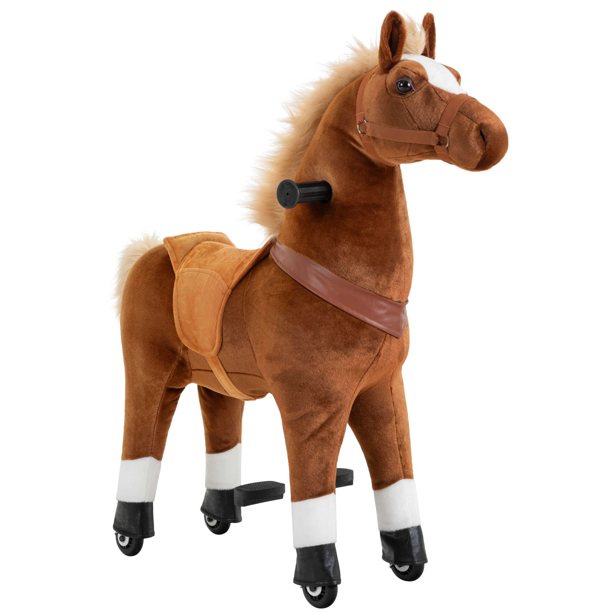 Pony Amadeus, Medium, Spielpferd zum Reiten, 4-8 Jahre, integrierte Lenkung – Bild 11