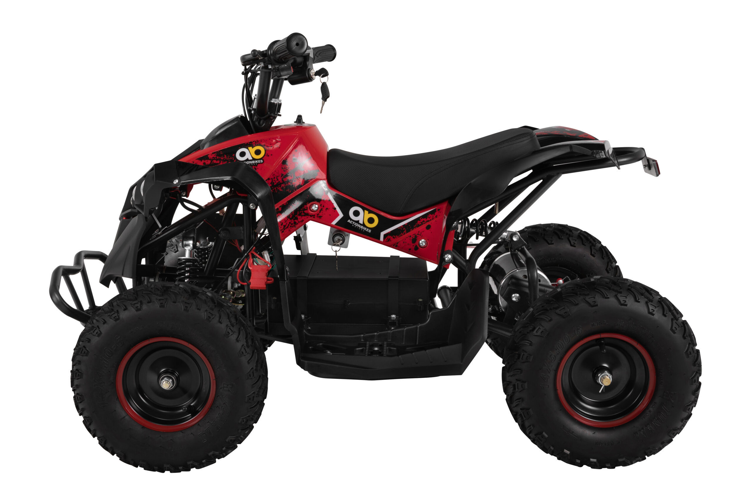 Elektro-Kinderquad Reneblade, Mini-Quad mit 1000 Watt, Federung, Scheibenbremsen, drosselbar, LEDs – Bild 14