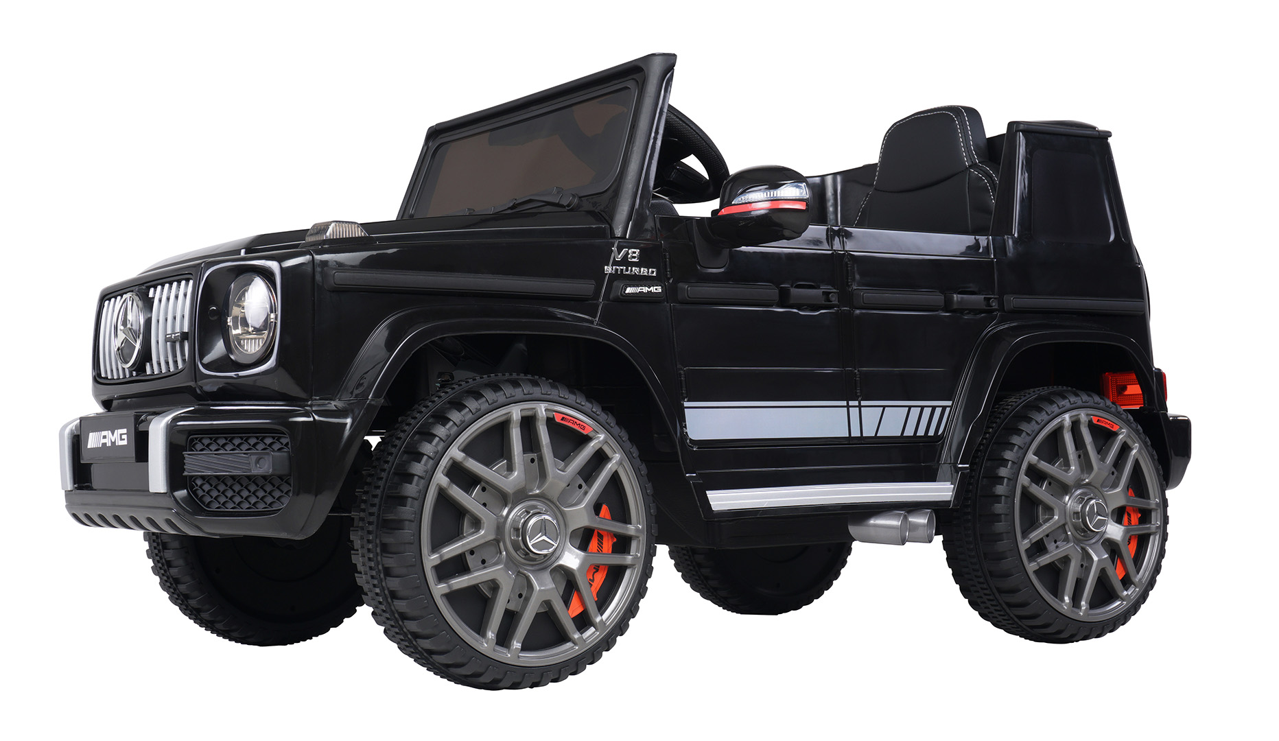 Kinder Elektroauto Mercedes AMG G63 W 463 Lizenziert Schwarz