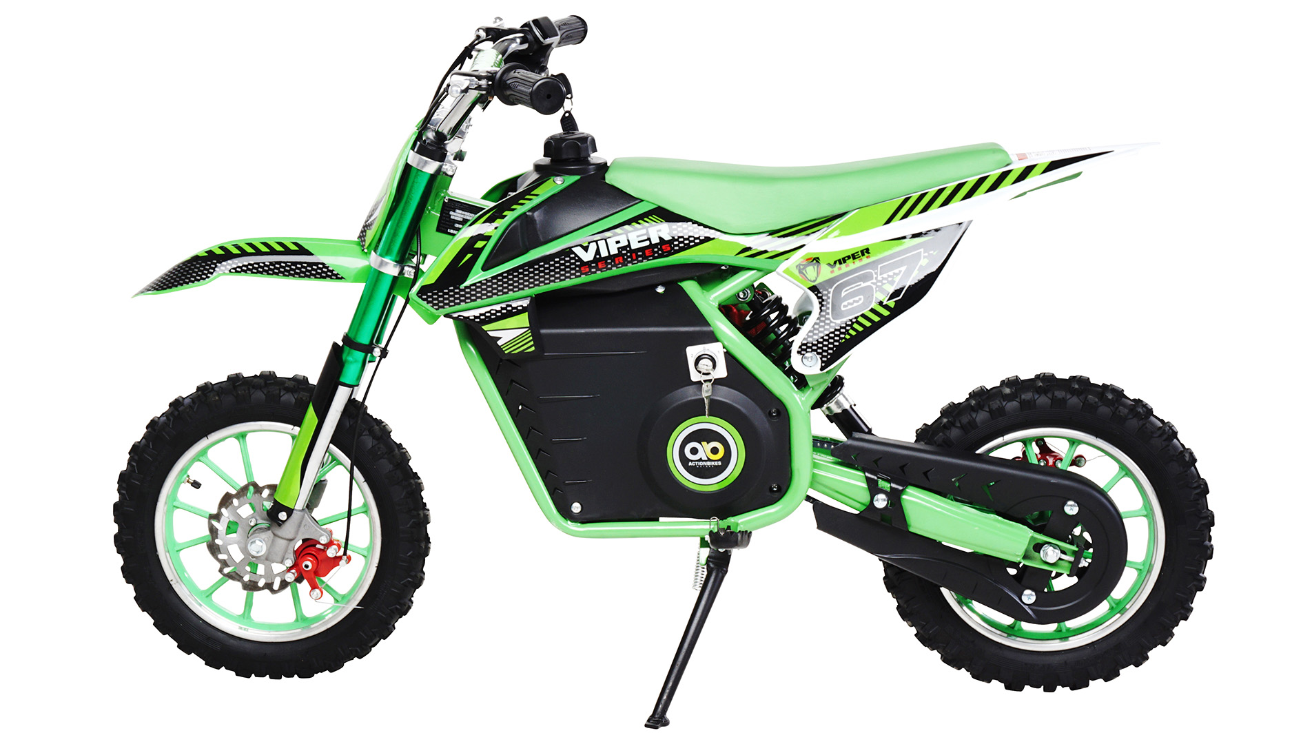 Kinder-Crossbike Viper, Elektro-Kindermotorrad, 1000 Watt, bis 24 km/h, Scheibenbremsen, ab 8 Jahren – Bild 17