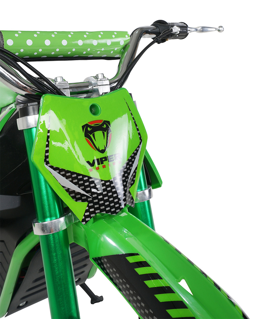 Kinder-Crossbike Viper, Elektro-Kindermotorrad, 1000 Watt, bis 24 km/h, Scheibenbremsen, ab 8 Jahren – Bild 4