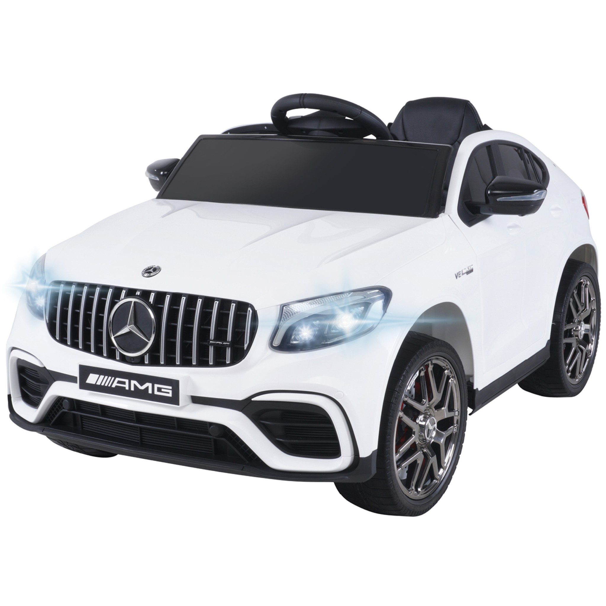 Kinder-Elektroauto Mercedes AMG GLC 63S Coupé, 4x4-Antrieb, Fernbedienung, 140 Watt, LED, EVA-Reifen – Bild 3