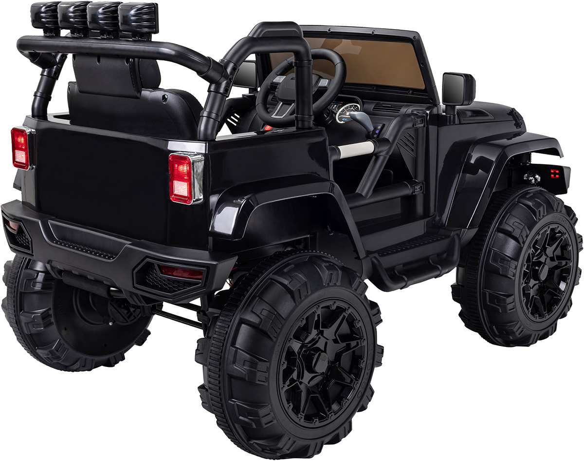 Kinder-Elektroauto Offroad Jeep Adventure, 70 Watt, Fernbedienung, LED, Bremsautomatik, Stossdämpfer – Bild 9