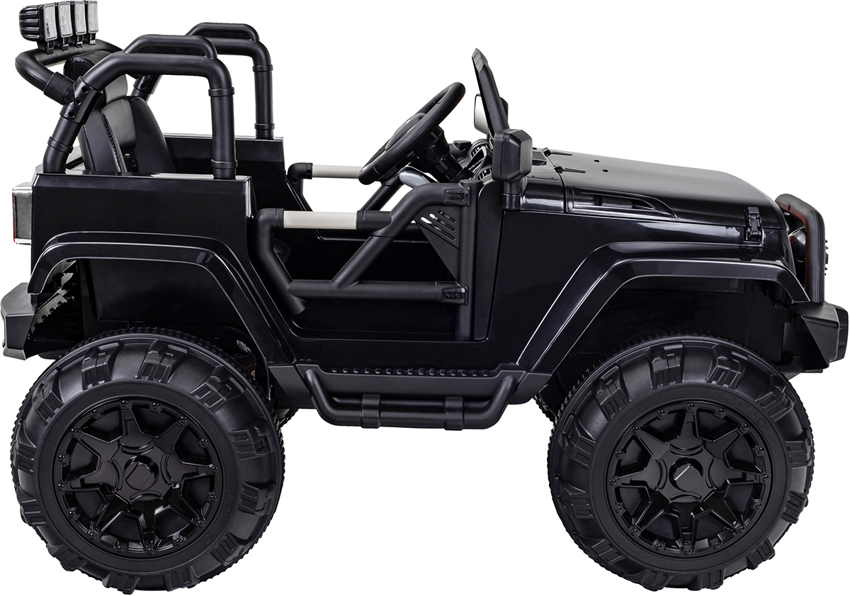 Kinder-Elektroauto Offroad Jeep Adventure, 70 Watt, Fernbedienung, LED, Bremsautomatik, Stossdämpfer – Bild 11