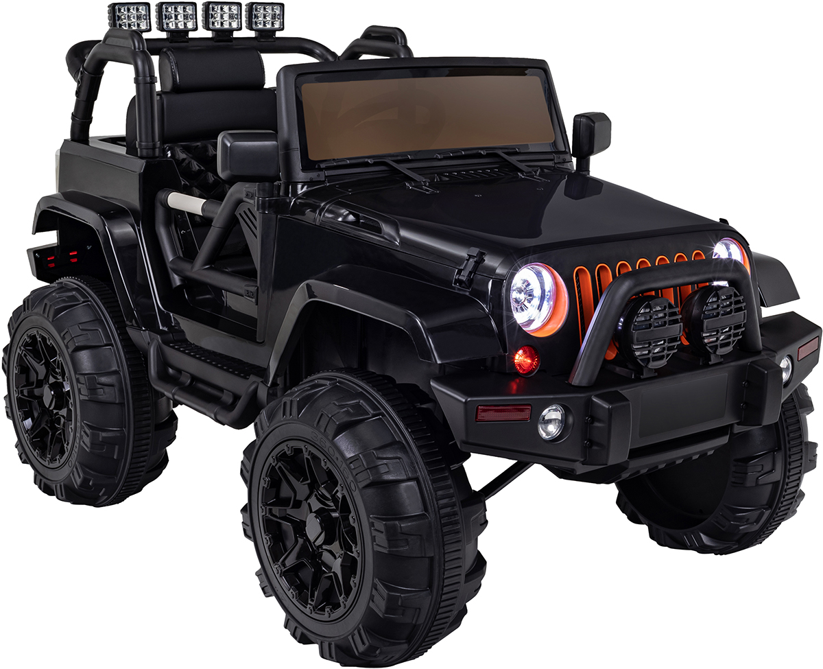 Kinder-Elektroauto Offroad Jeep Adventure, 70 Watt, Fernbedienung, LED, Bremsautomatik, Stossdämpfer – Bild 13