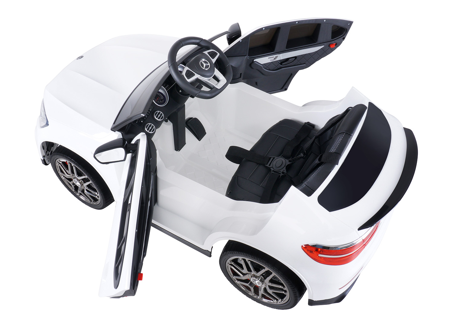 Kinder-Elektroauto Mercedes AMG GLC 63S Coupé, 4x4-Antrieb, Fernbedienung, 140 Watt, LED, EVA-Reifen – Bild 24