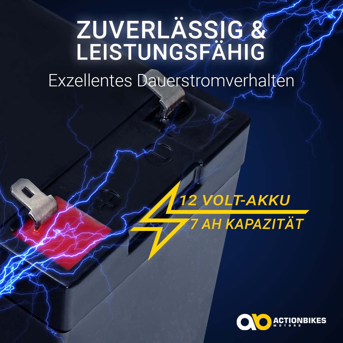 Batterie 6FM7, 12V, 7Ah, Bleiakku – Bild 5