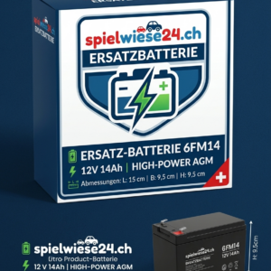 Batterie 6FM10, 12V, 10Ah, Bleiakku