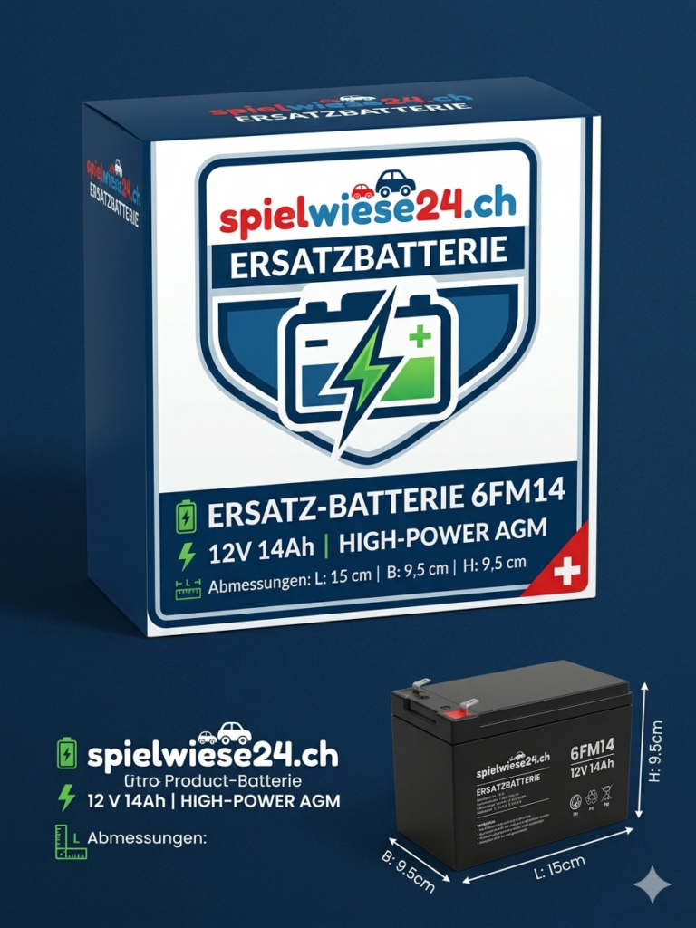 Batterie 6FM10, 12V, 10Ah, Bleiakku