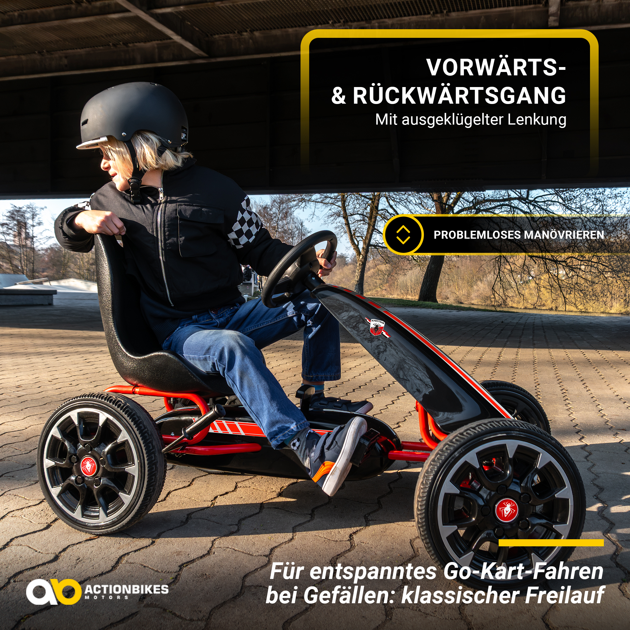 Kinder Pedal Go Kart FS Spider – Bild 10