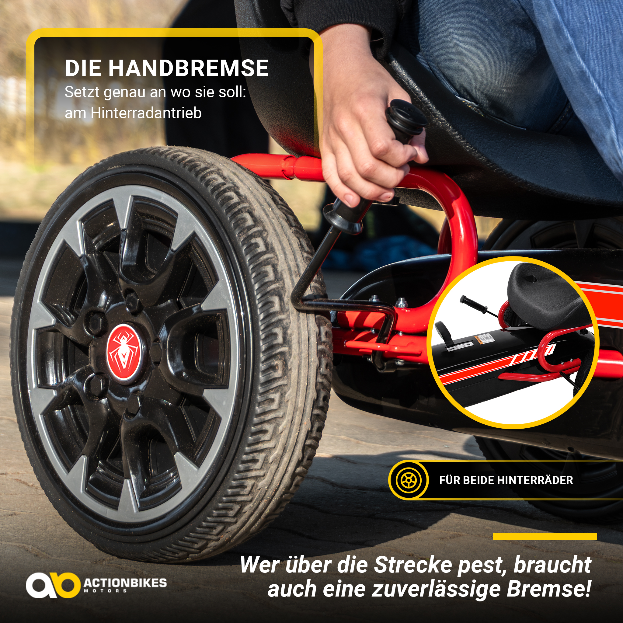Kinder Pedal Go Kart FS Spider – Bild 11