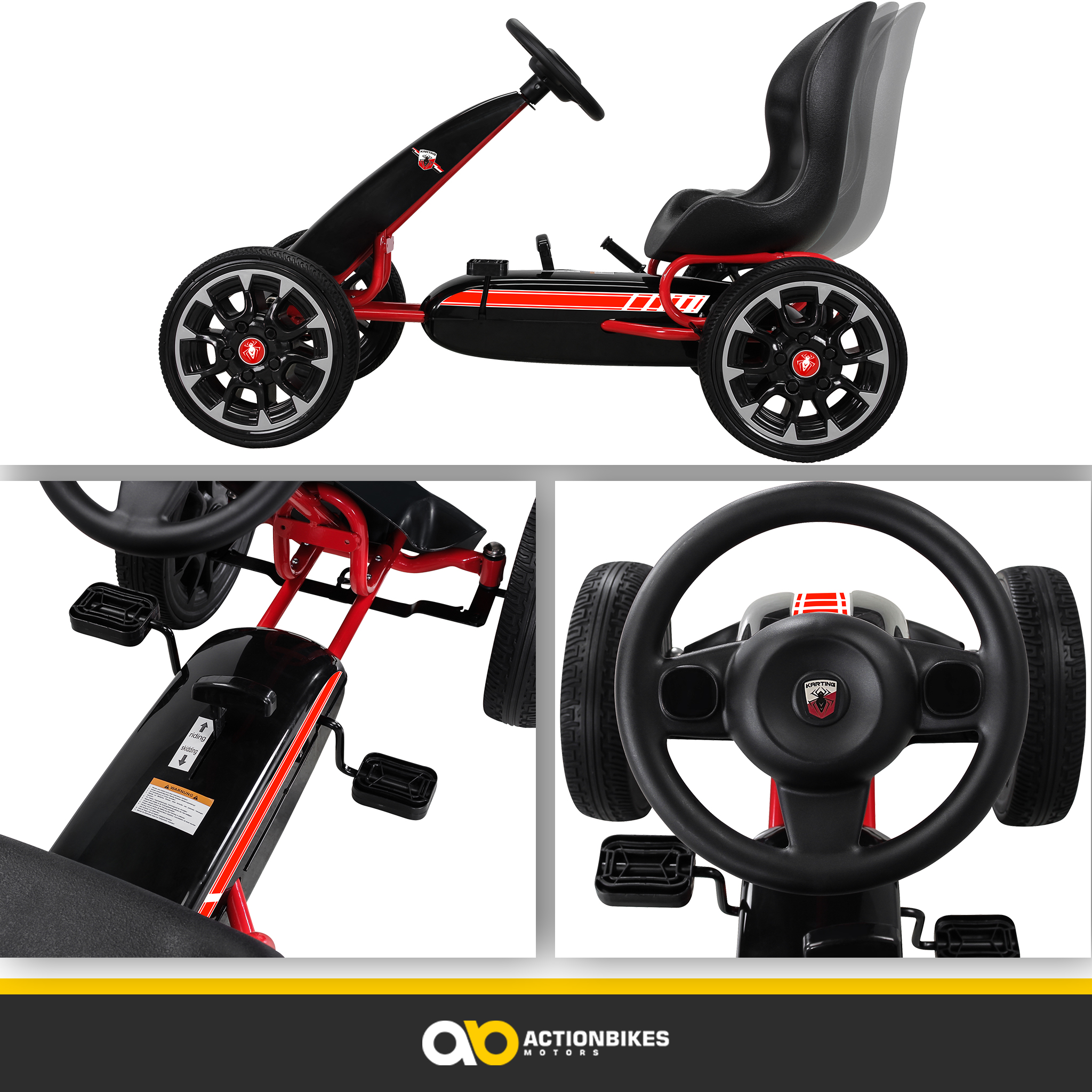Kinder Pedal Go Kart FS Spider – Bild 14