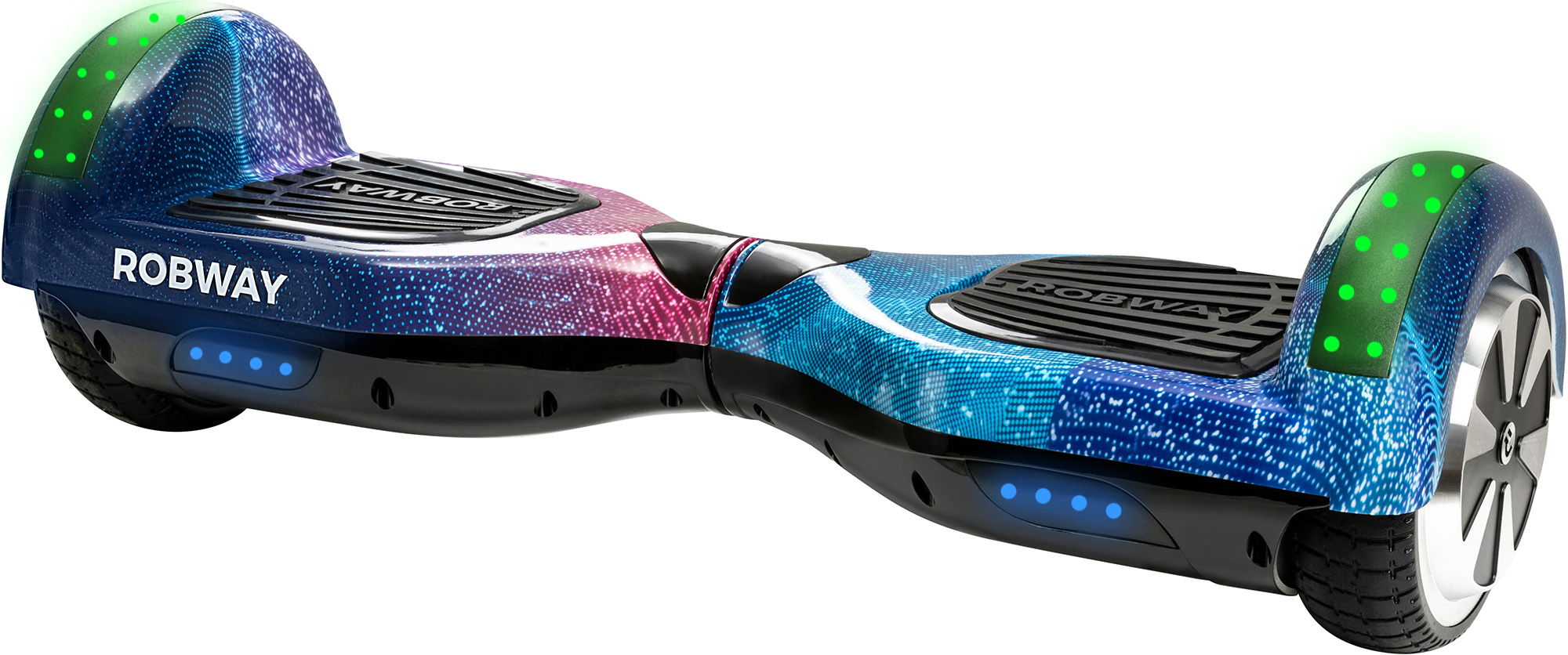 ROBWAY W1 Hoverboard für Erwachsene & Kinder, 6,5 Zoll, Self-Balance, Bluetooth, App, 700 Watt, LEDs – Bild 4
