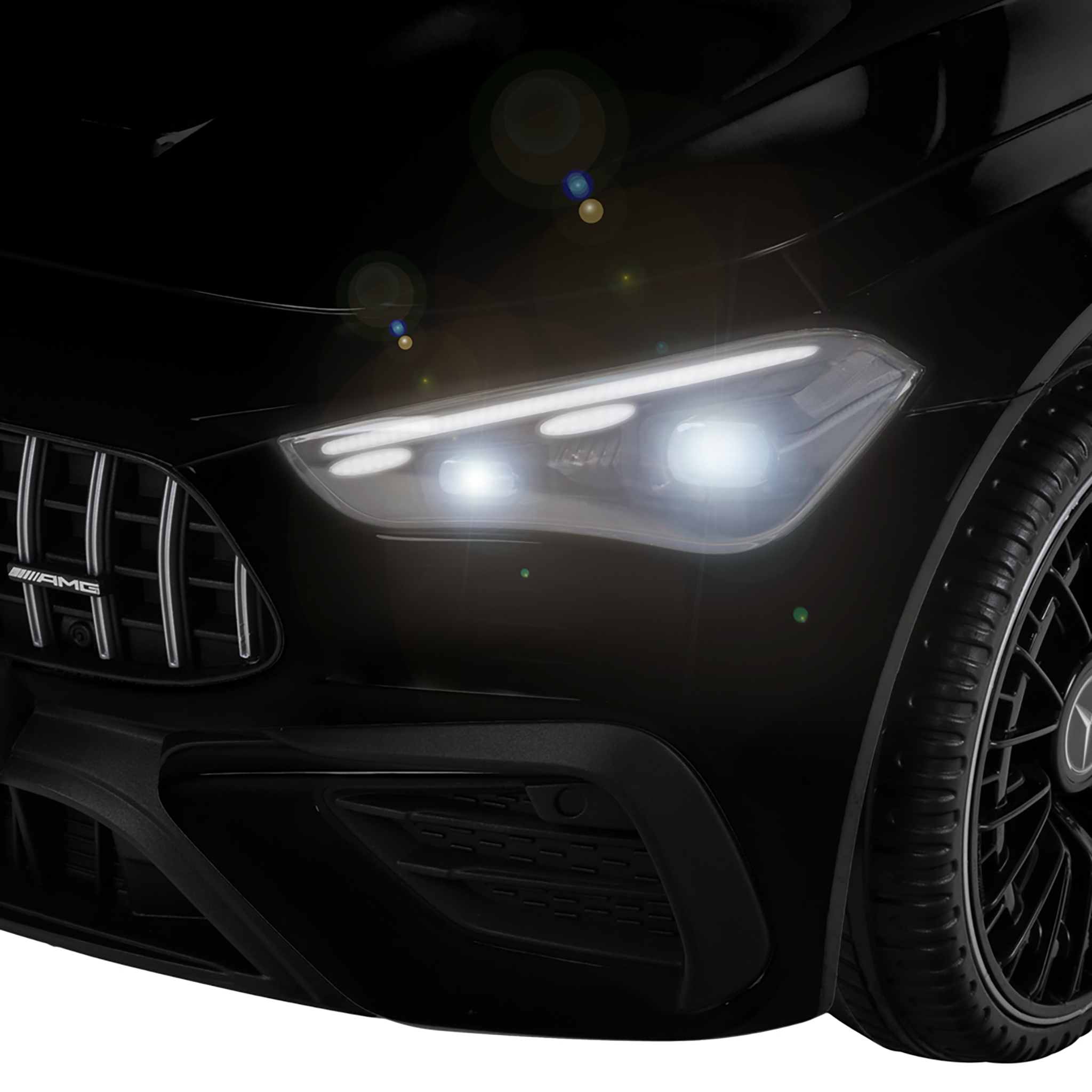 Kinder-Elektroauto Mercedes AMG CLE 53, Bremsautomatik, 3-5 km/h, Soft-Start, LED, Fernbedienung – Bild 11