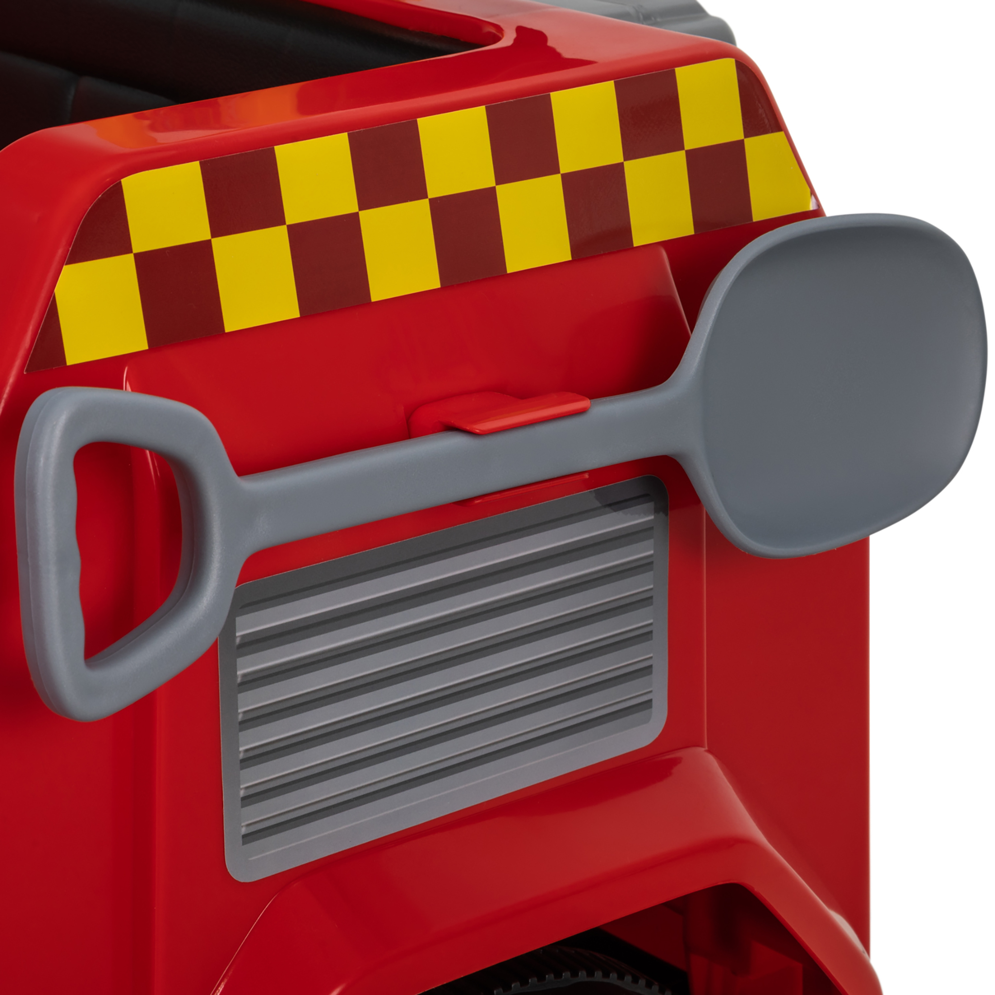 Kinder-Elektro-Feuerwehrauto LF112, Wasserspritze, Sirene, Sprechanlage, Einsatzlicht, 50W, MP3 – Bild 6