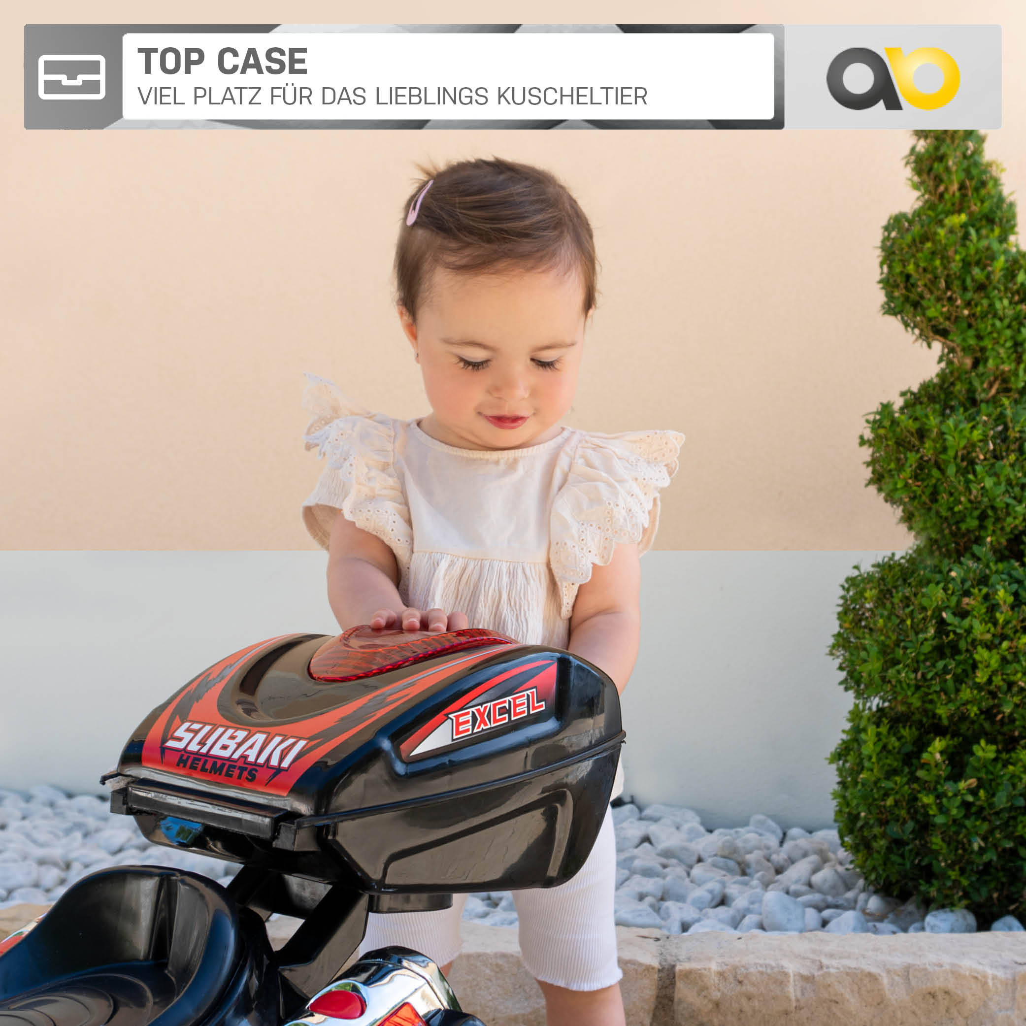 Kindermotorrad C051, Kinder-Elektro-Motorrad mit 12-Watt-Motor, LED-Scheinwerfer, 2-Gang-Getriebe – Bild 14
