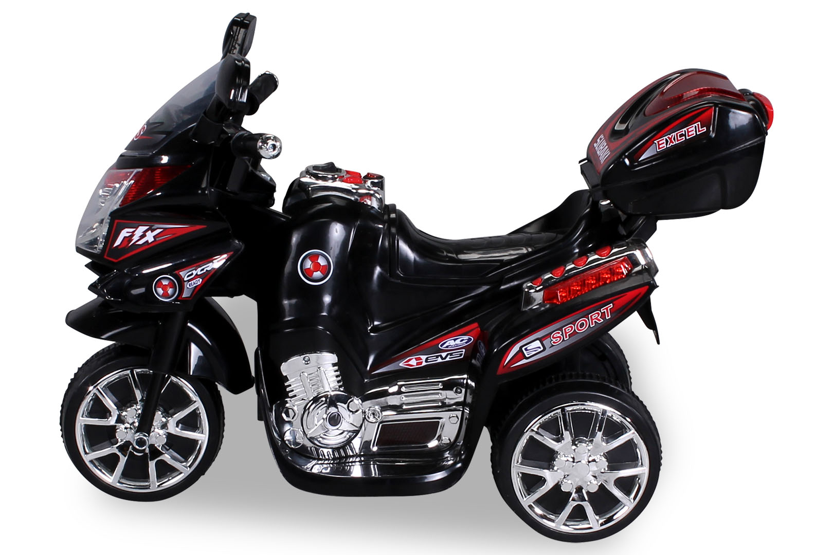 Kindermotorrad C051, Kinder-Elektro-Motorrad mit 12-Watt-Motor, LED-Scheinwerfer, 2-Gang-Getriebe – Bild 18