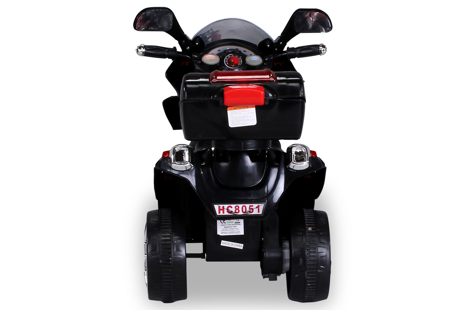 Kindermotorrad C051, Kinder-Elektro-Motorrad mit 12-Watt-Motor, LED-Scheinwerfer, 2-Gang-Getriebe – Bild 20