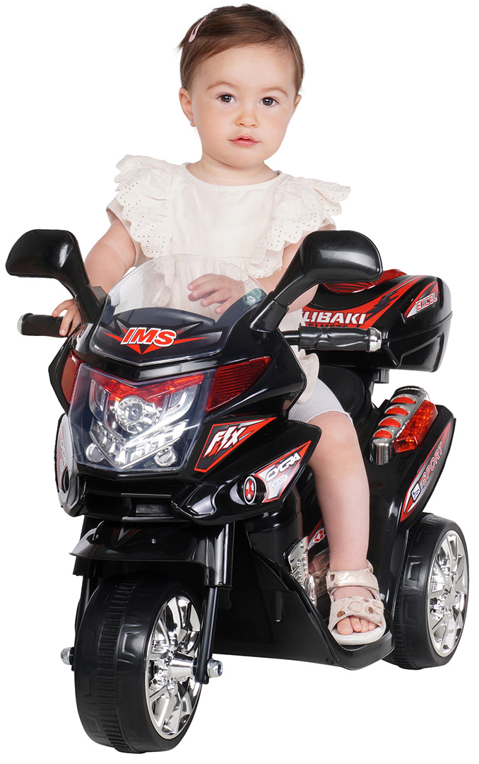 Kindermotorrad C051, Kinder-Elektro-Motorrad mit 12-Watt-Motor, LED-Scheinwerfer, 2-Gang-Getriebe – Bild 6